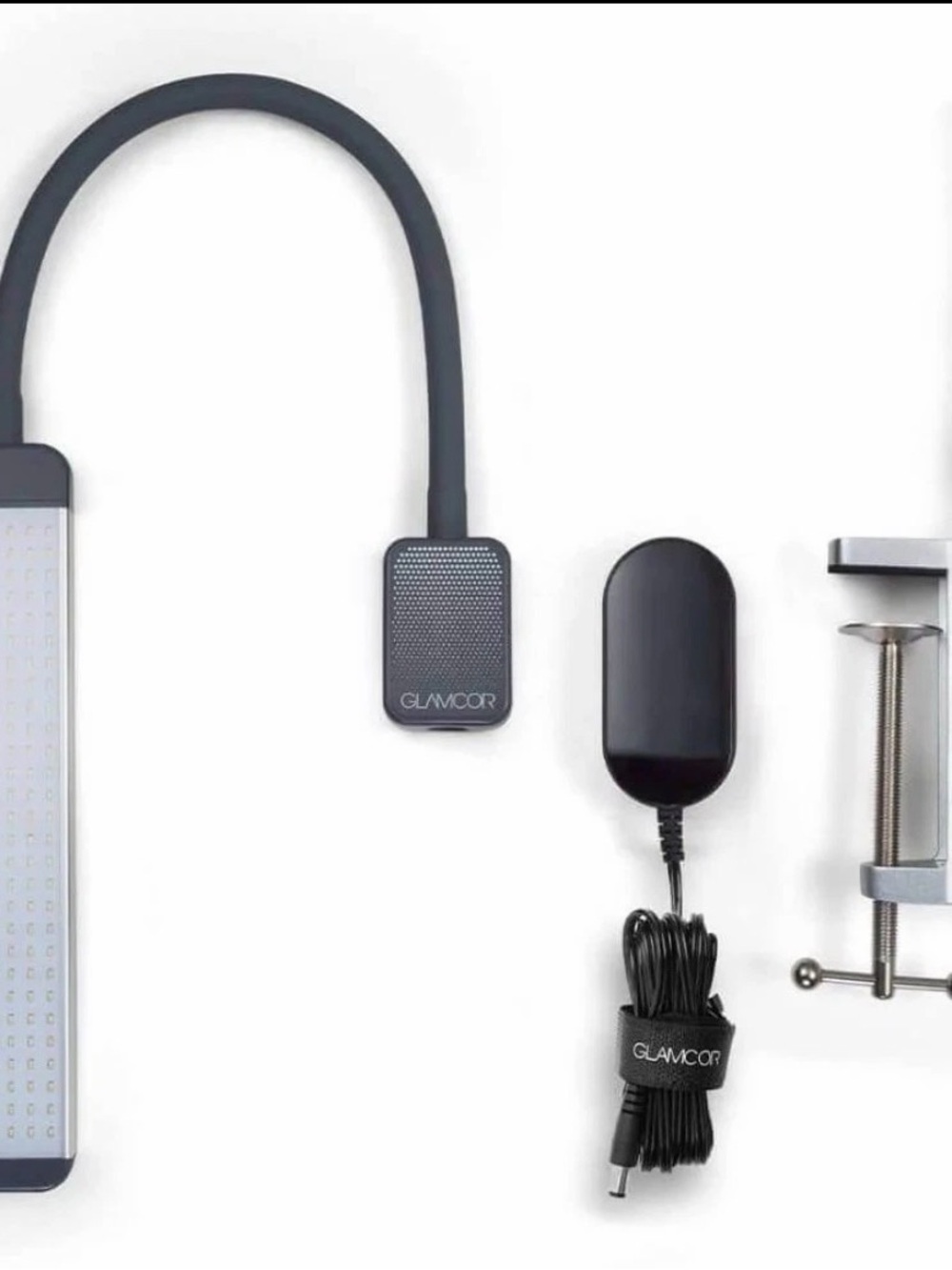 GLAMCOR LED Clamp Light - Gray